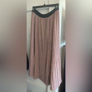 Mellóday Mauve Floral Skirt